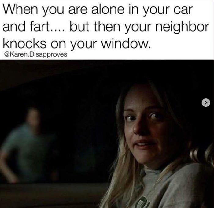 alone in your car ... 2