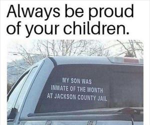 always be proud