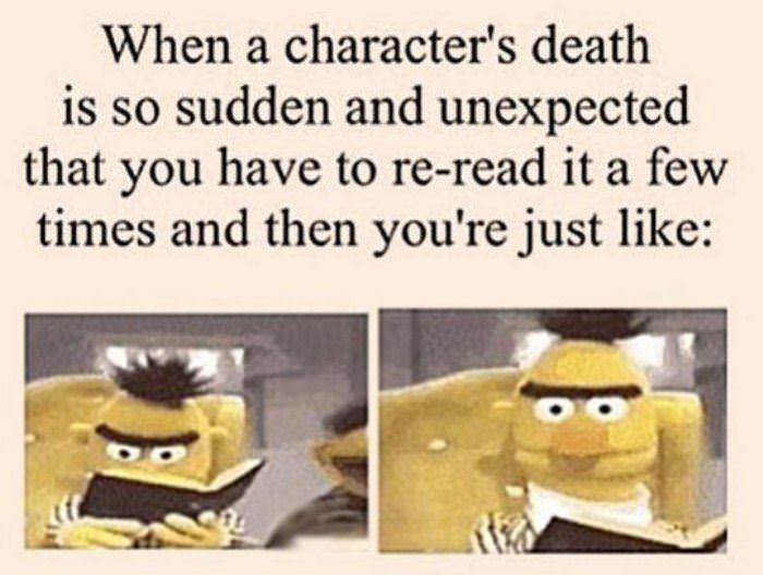 an unexpected death funny picture