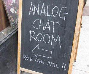 Analog Chat Room funny picture