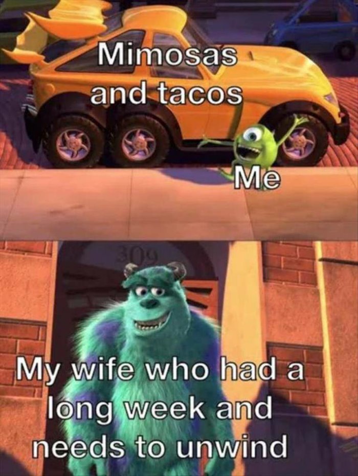 and tacos