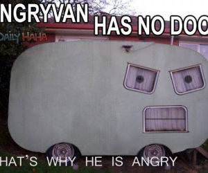 Angry Van is angry