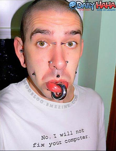 pierced Moron picture
