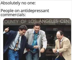 anti depressant commercials