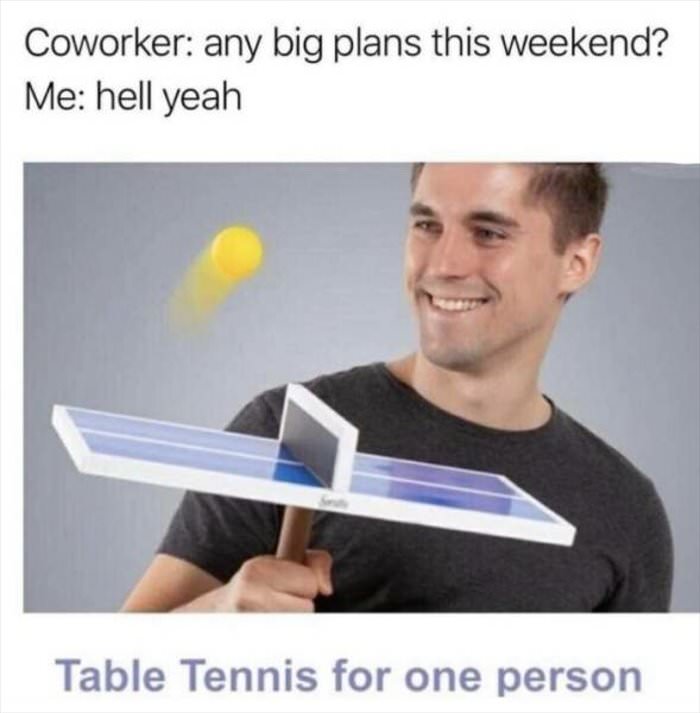 any big plans this weekend