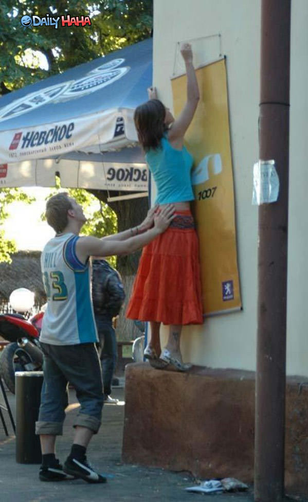 Butt Holder Funny Pic