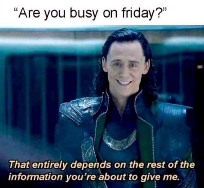 are you busy