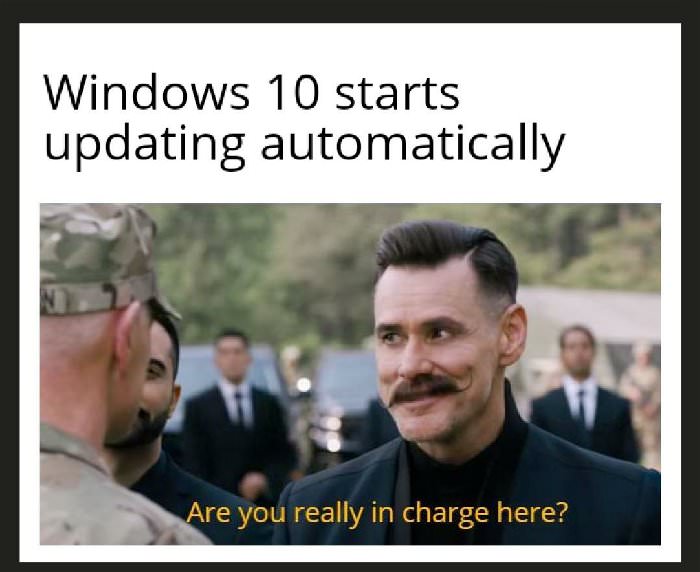 are you really in charge here