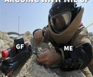 arguing with girlfriend funny picture