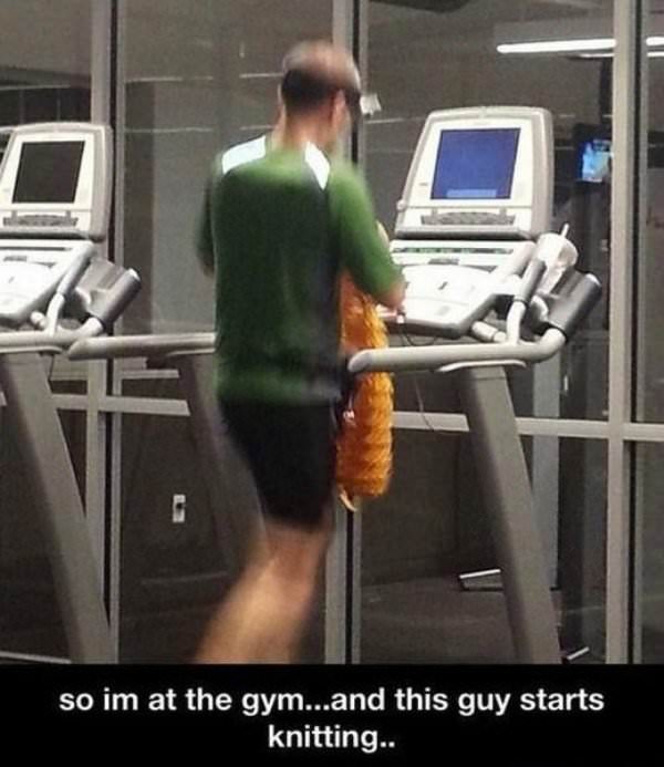 At The Gym funny picture