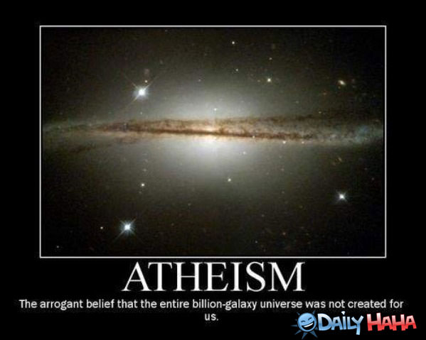 Atheism funny picture
