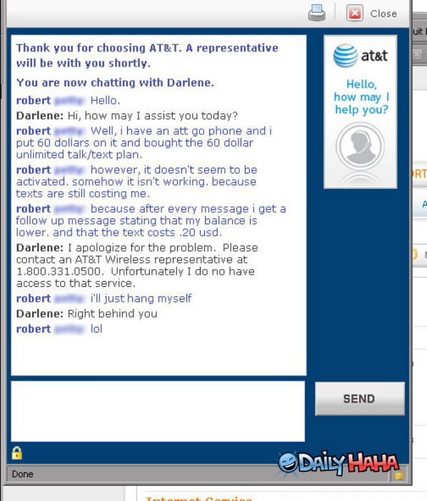AT&T Support funny picture