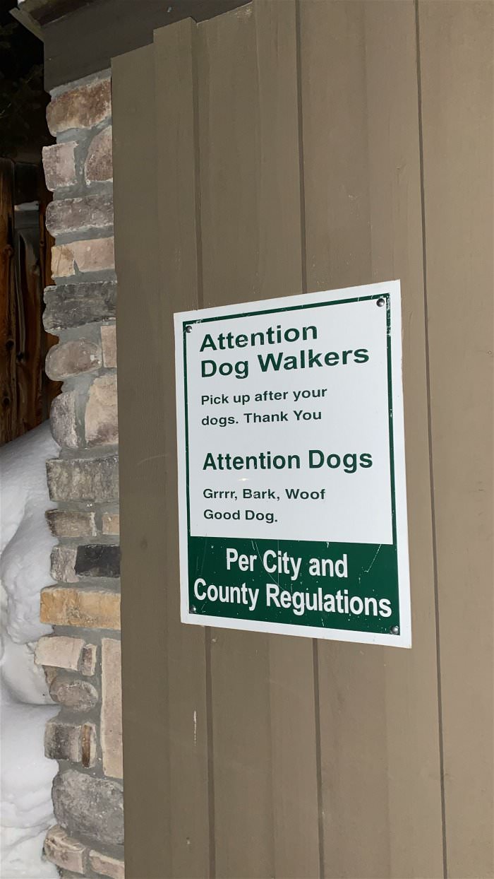 attention dog walkers