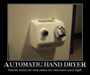 Automatic Hand Dryer funny picture