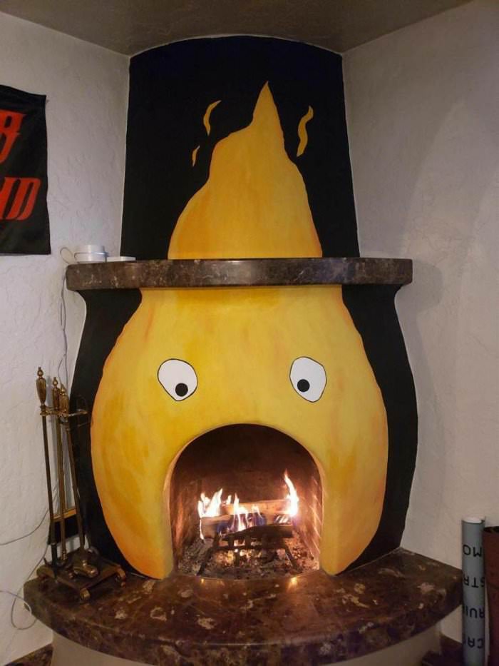awesome fireplace