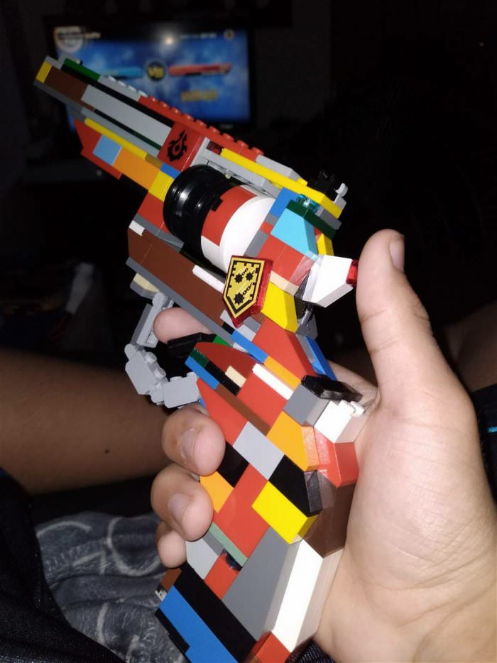 awesome lego gun
