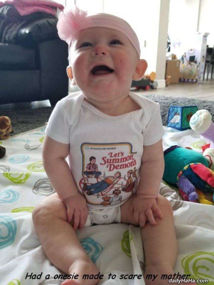 awesome baby onesie funny picture