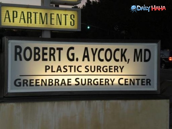 Aycock Surgery Center Funny Picture