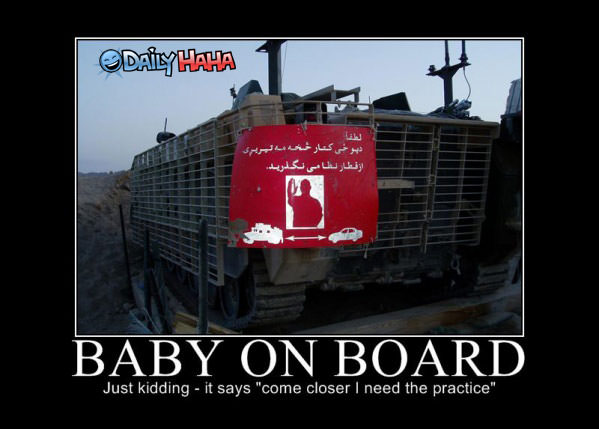 Baby On Board funny picture