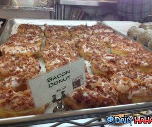 Bacon Donut funny picture