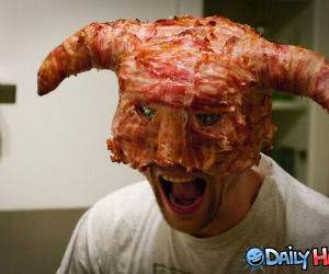 Bacon Mask funny picture