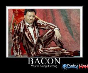 Bacon Suit funny picture