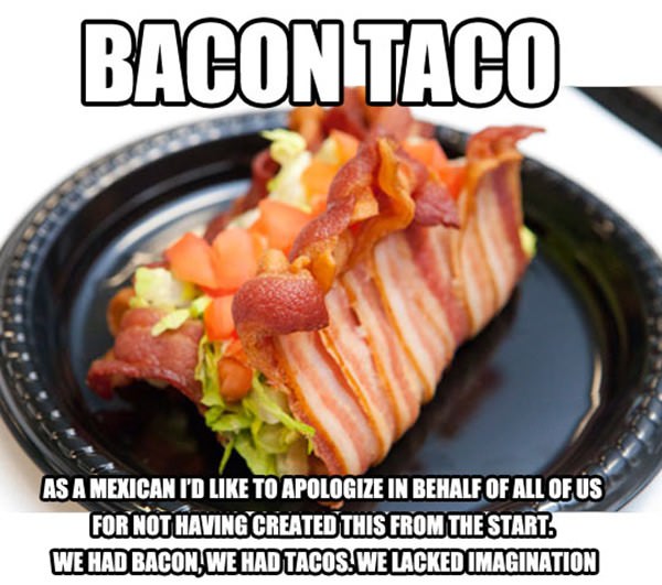 Bacon Taco funny picture