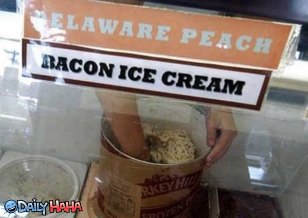 Bacon Ice Cream