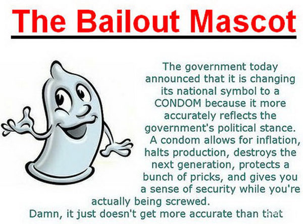 Bailout Mascot funny picture