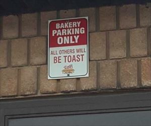 baker parking only