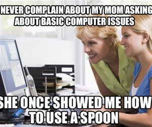 basic computer issues funny picture