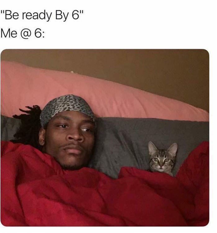 be ready by 6