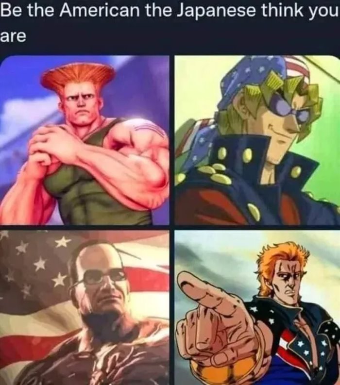be the american