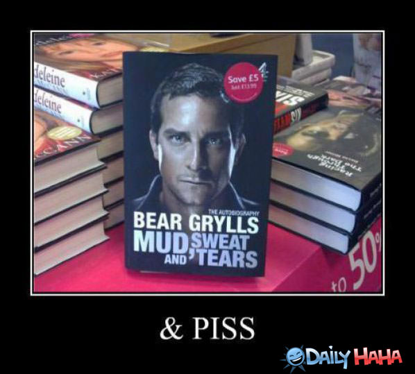 Bear Grylls funny picture