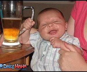Baby Drinking Beer Picture
