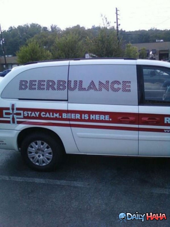 Beerbulance funny picture