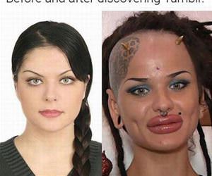 before and after funny picture