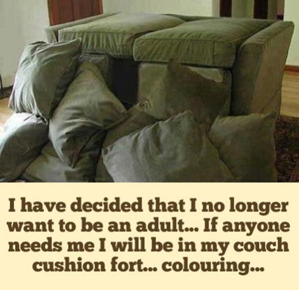Being An Adult funny picture