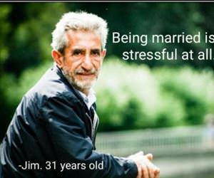being married is not stressful