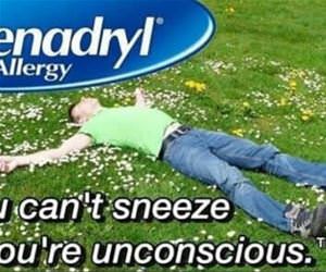 benadryl funny picture