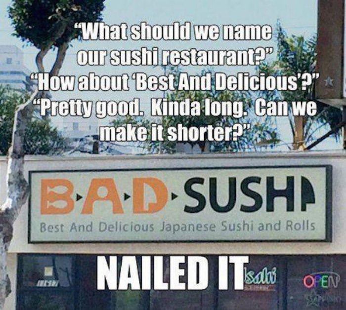 best and delicious sushi funny picture