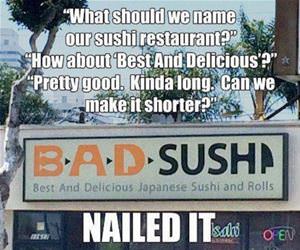best and delicious sushi funny picture