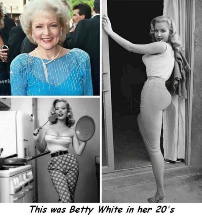 betty white in her 20s funny picture