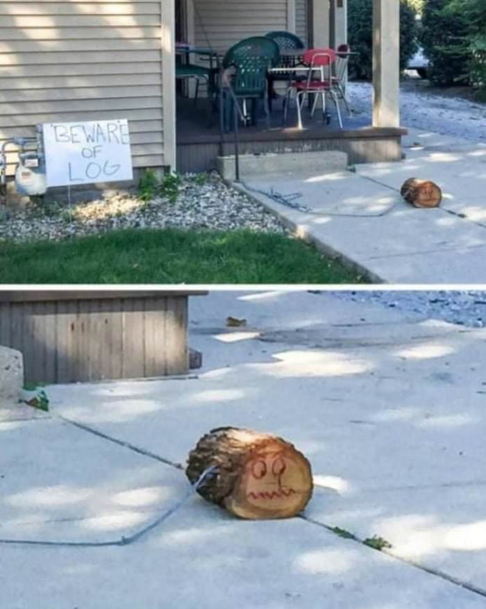 beware of log ... 2