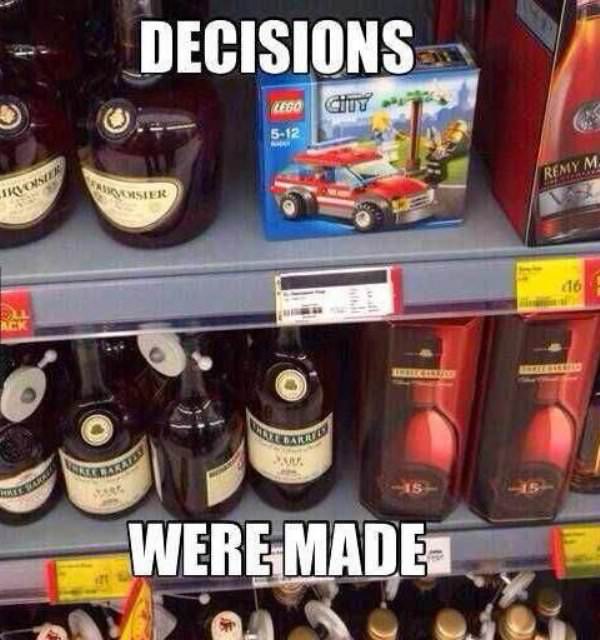 Decisions Were Made funny picture