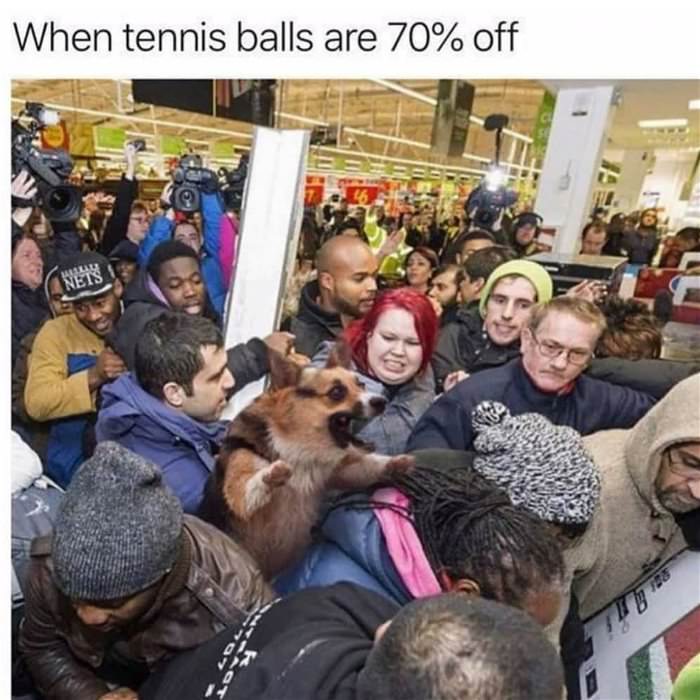 big sale on tennis balls