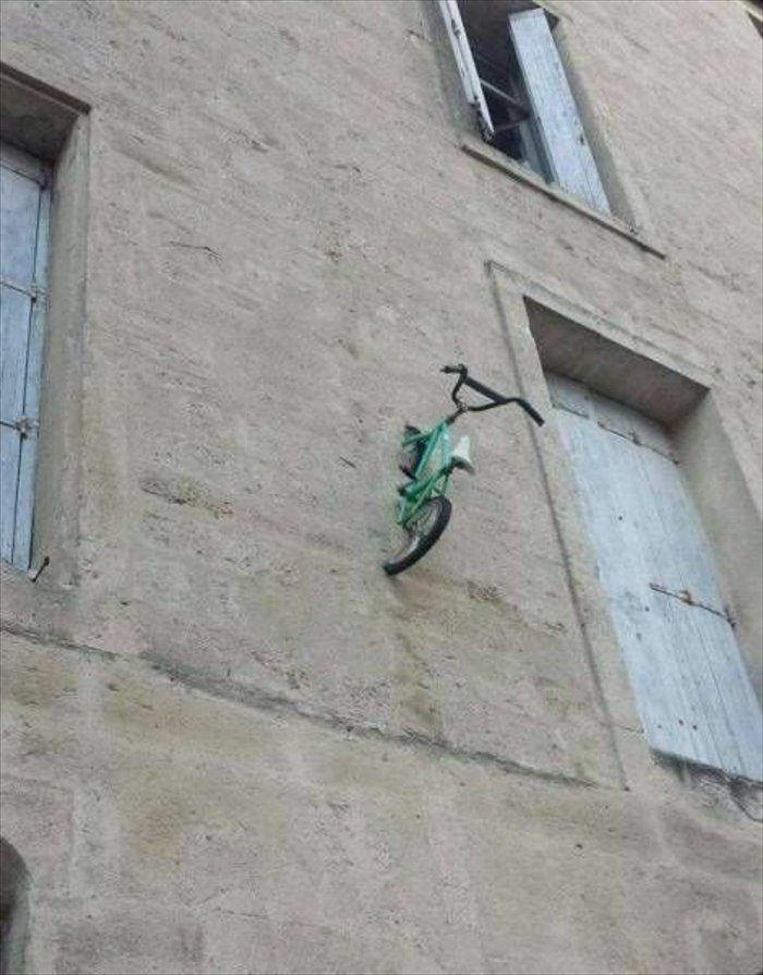 bike is not going anywhere