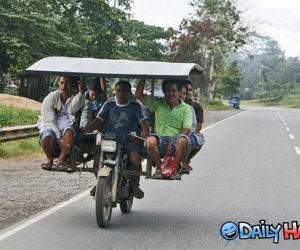 Bike Taxi funny picture