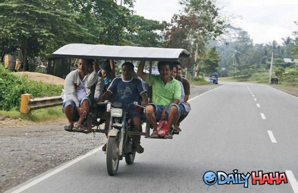 Bike Taxi funny picture