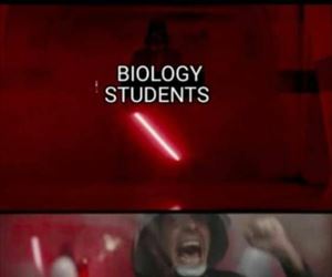 biology students